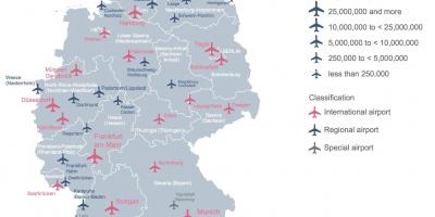 ドイツの地図 マップ ドイツ欧州 欧州 空港