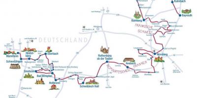 ドイツの地図 マップ ドイツ欧州 欧州 観光案内